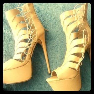 Platform high heels